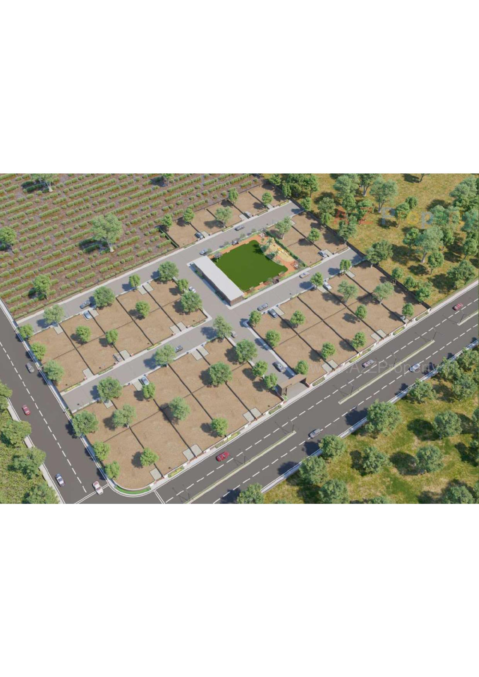 3D Elevation of real estate project Ganesh Villa located at Gandhinagar, Gandhinagar, Gujarat