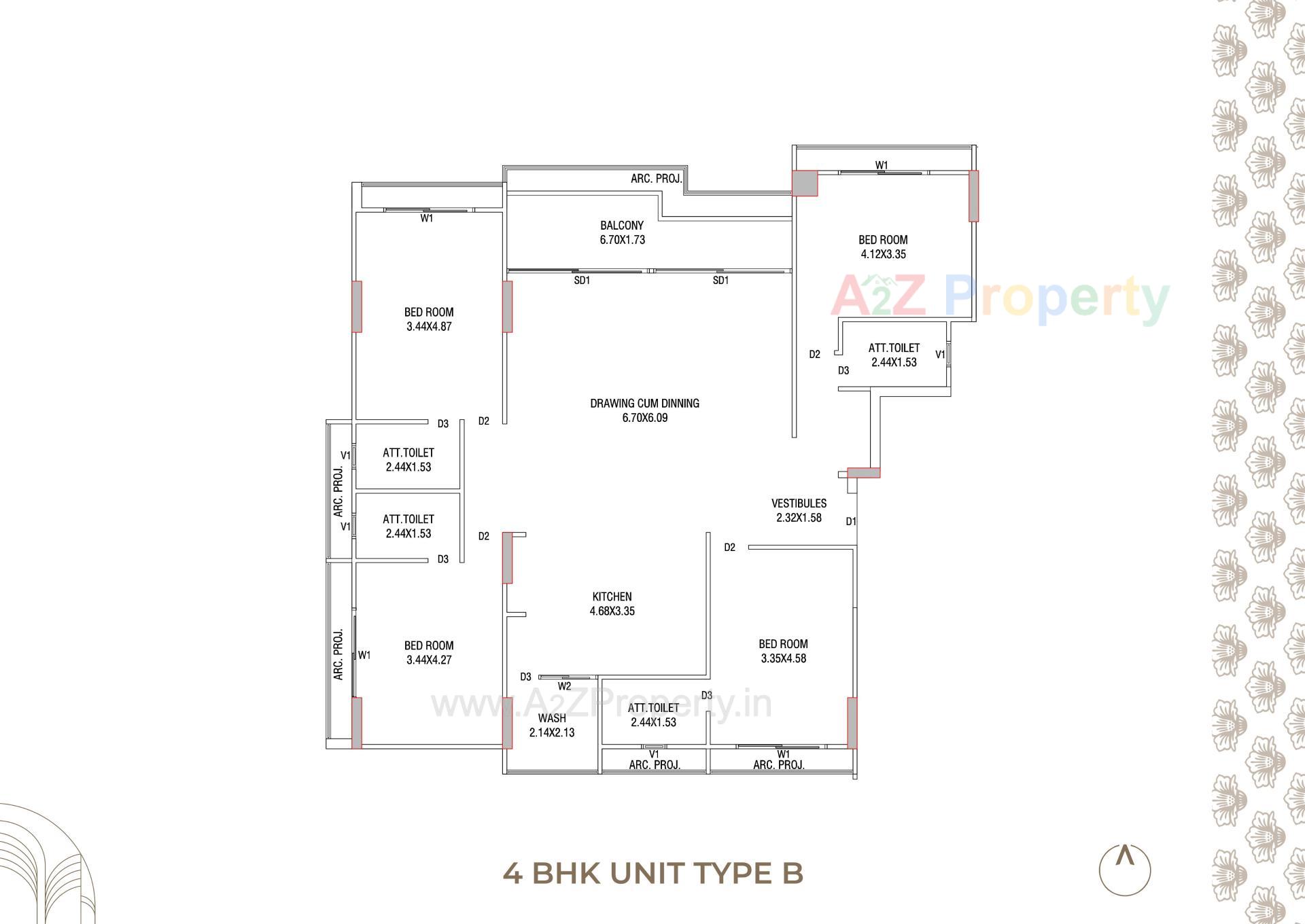  of real estate project Ganesh Vivanta located at Khoraj, Gandhinagar, Gujarat