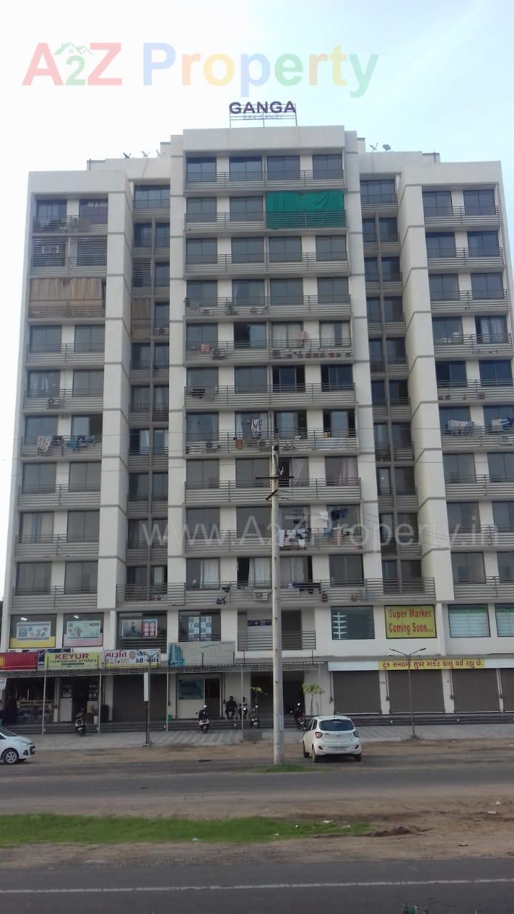 190667_const of real estate project Ganga Residency located at Zundal, Gandhinagar, Gujarat