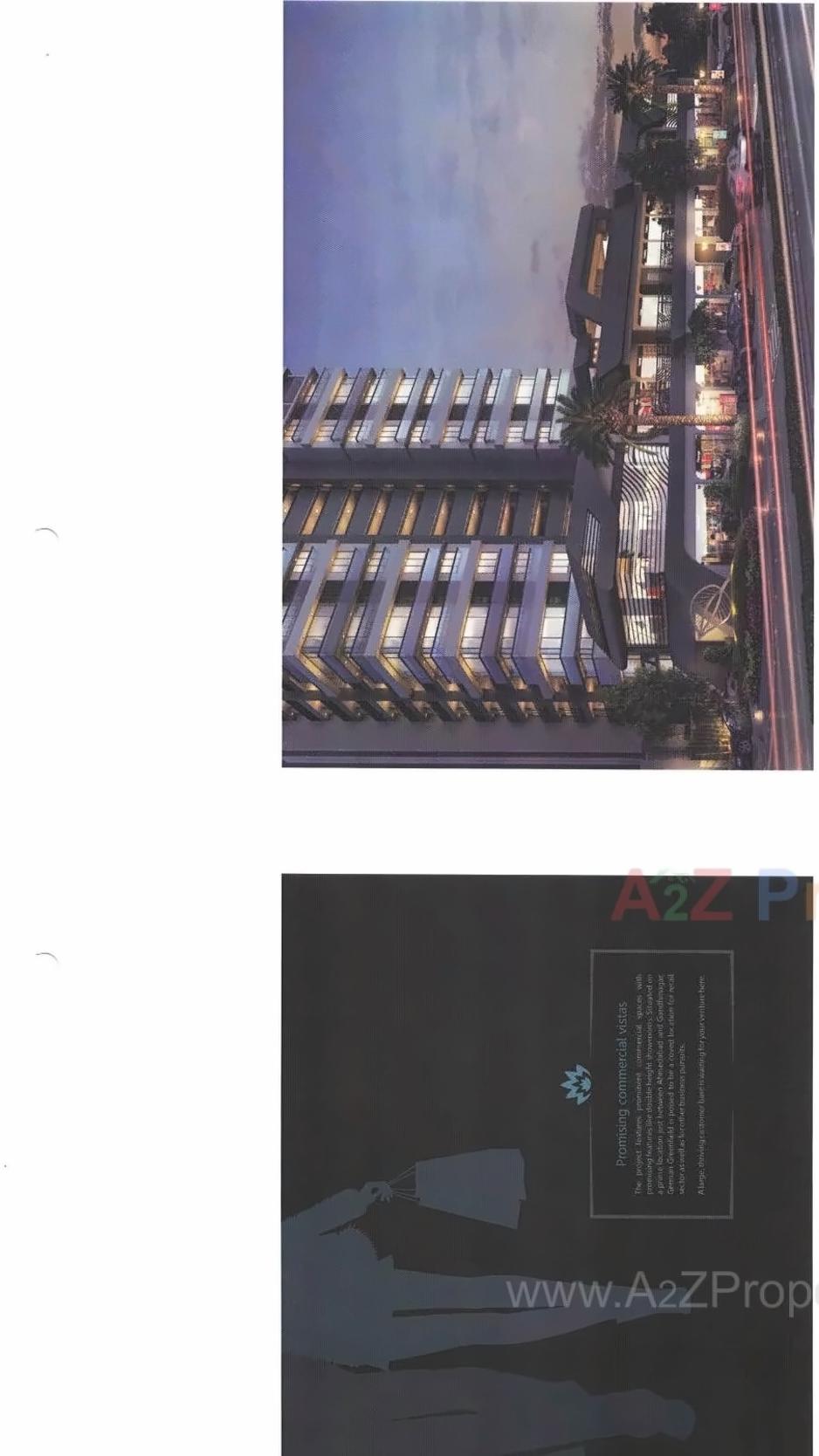 3D Elevation of real estate project German Greenfield located at Bhat, Gandhinagar, Gujarat