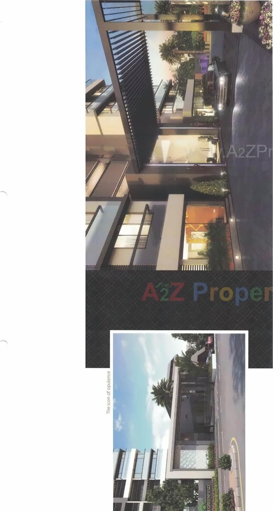 3D Elevation of real estate project German Greenfield located at Bhat, Gandhinagar, Gujarat