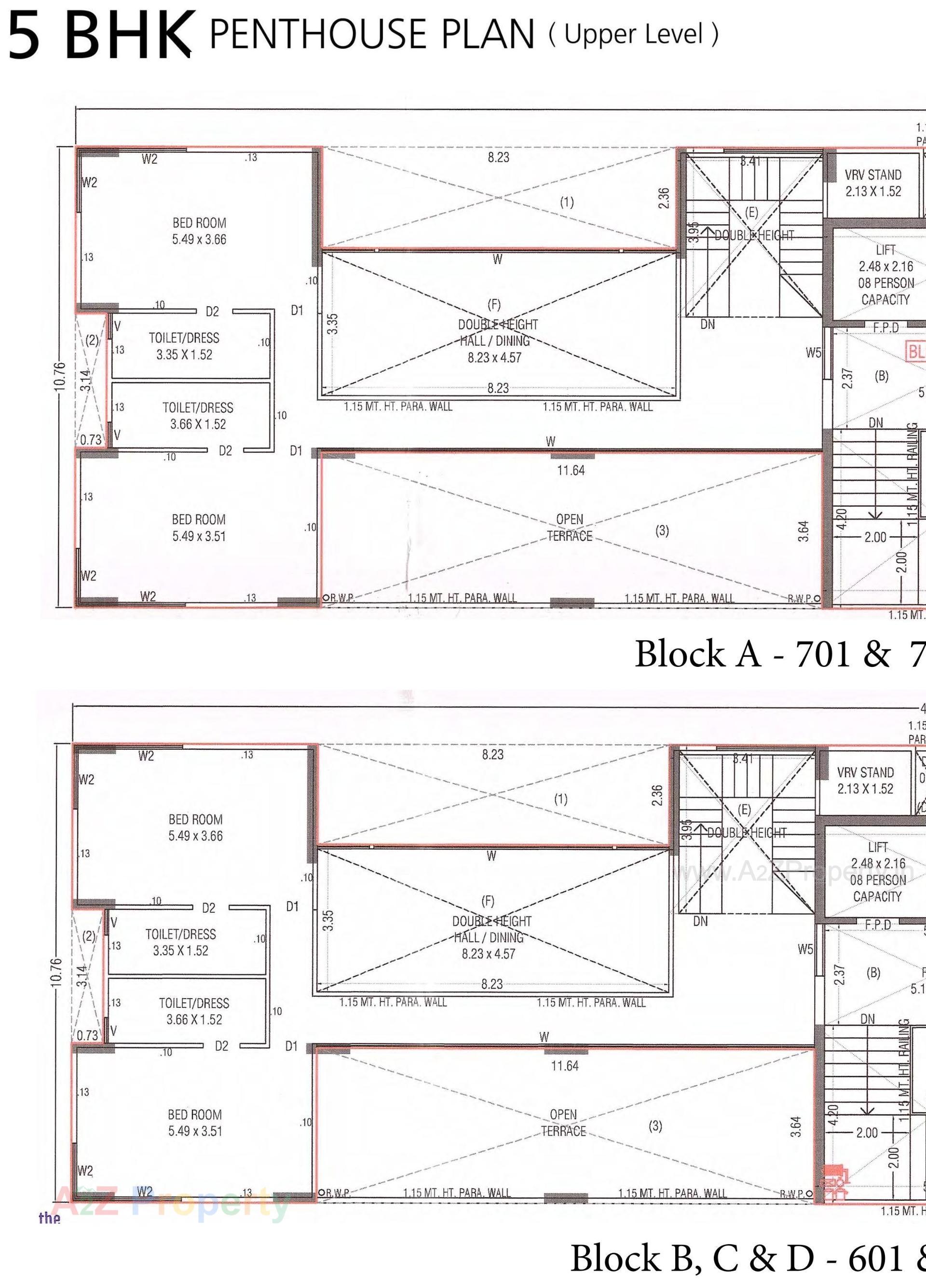Layout of real estate project German Seven Star located at Bhat, Gandhinagar, Gujarat