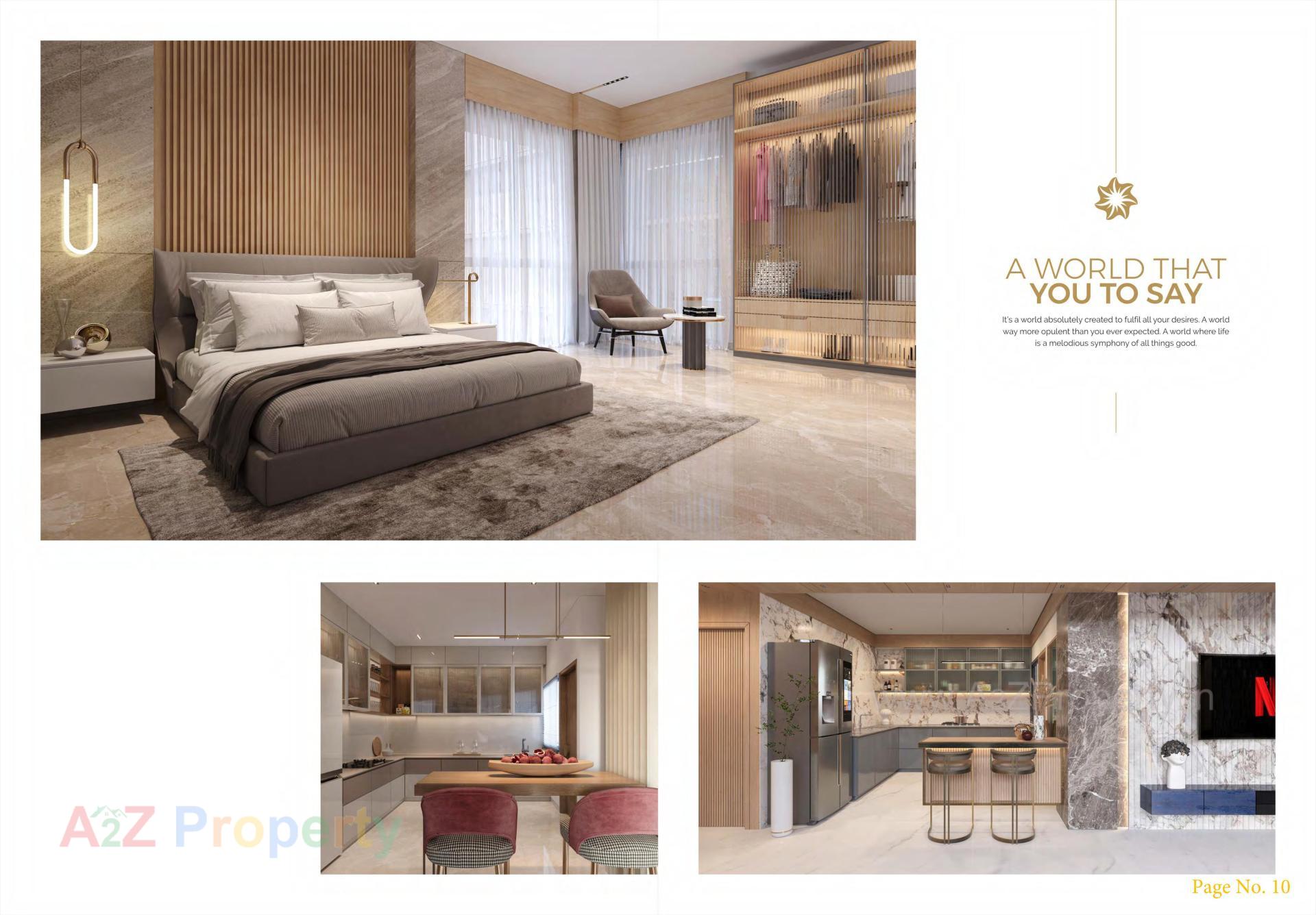 3D Elevation of real estate project German Seven Star located at Bhat, Gandhinagar, Gujarat