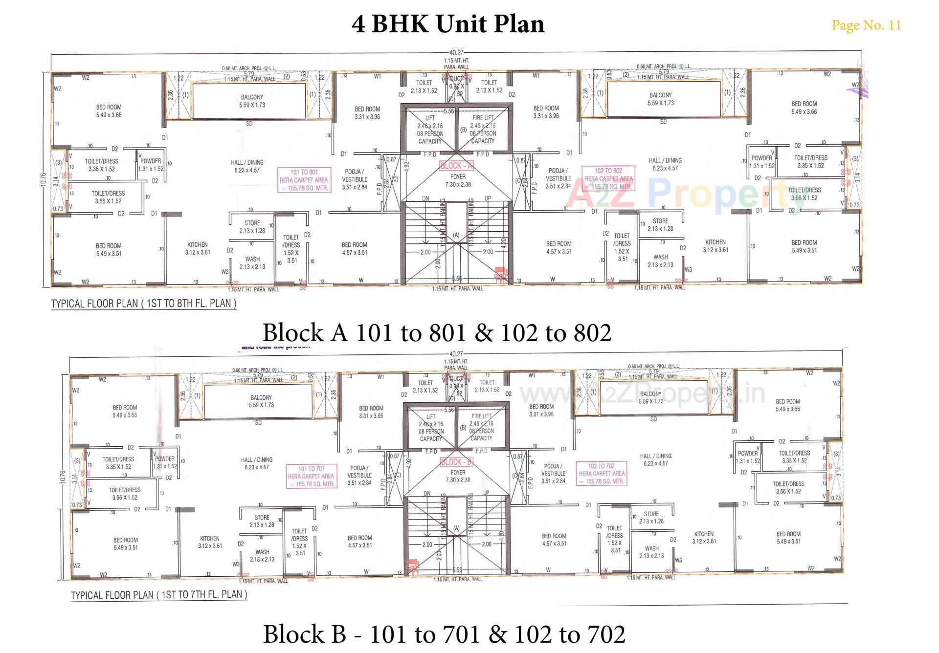 Layout of real estate project German Seven Star located at Bhat, Gandhinagar, Gujarat