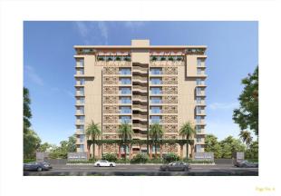 Elevation of real estate project German Seven Star located at Bhat, Gandhinagar, Gujarat
