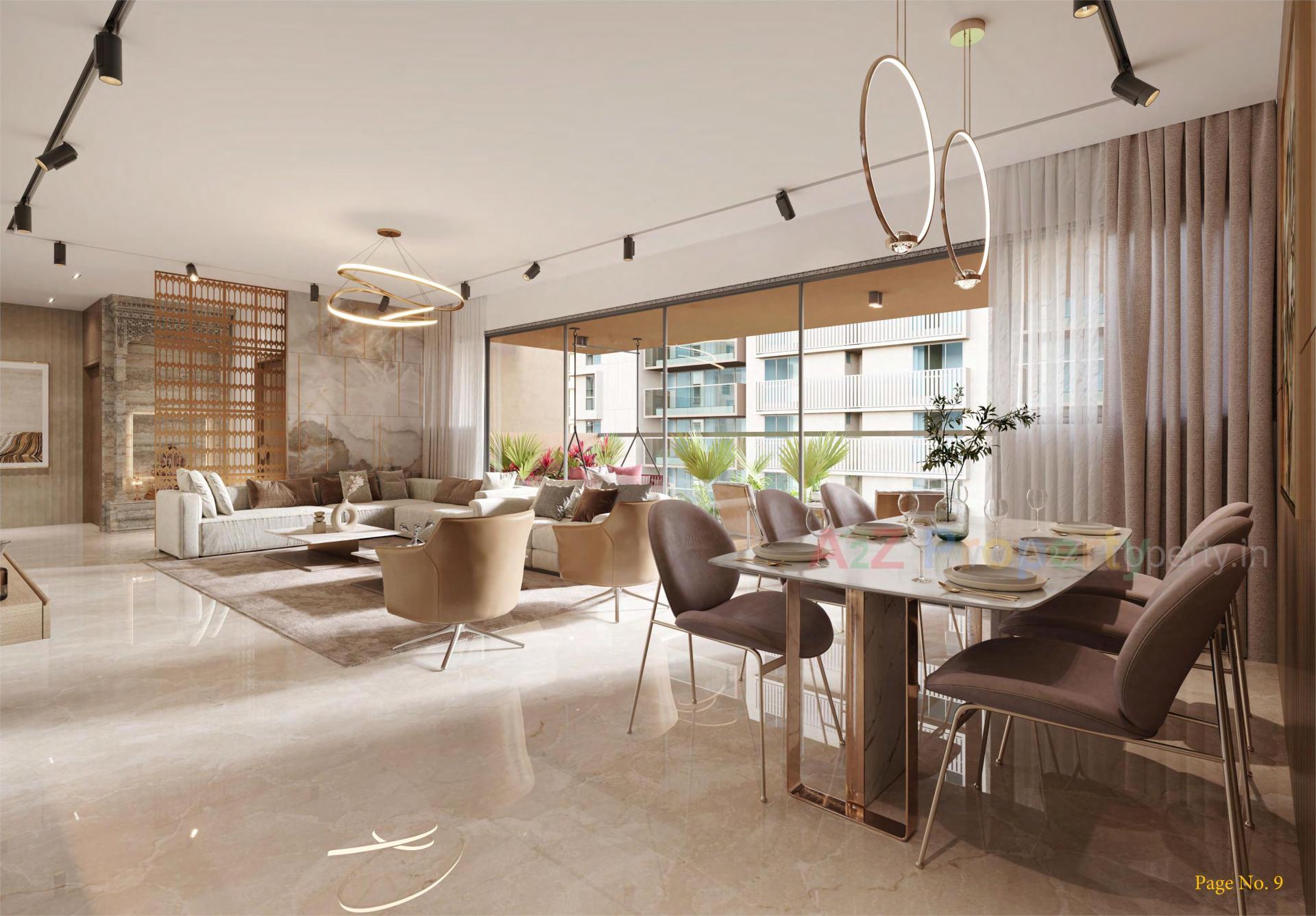 3D Elevation of real estate project German Seven Star located at Bhat, Gandhinagar, Gujarat