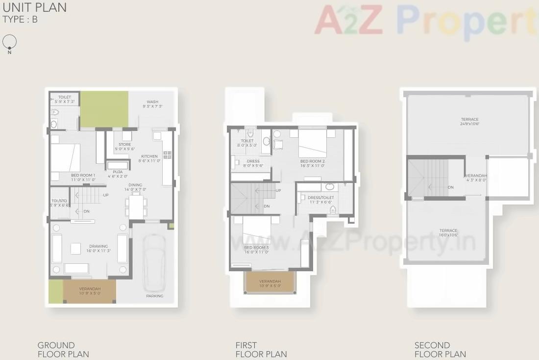 Layout of real estate project Glare located at Santej, Gandhinagar, Gujarat