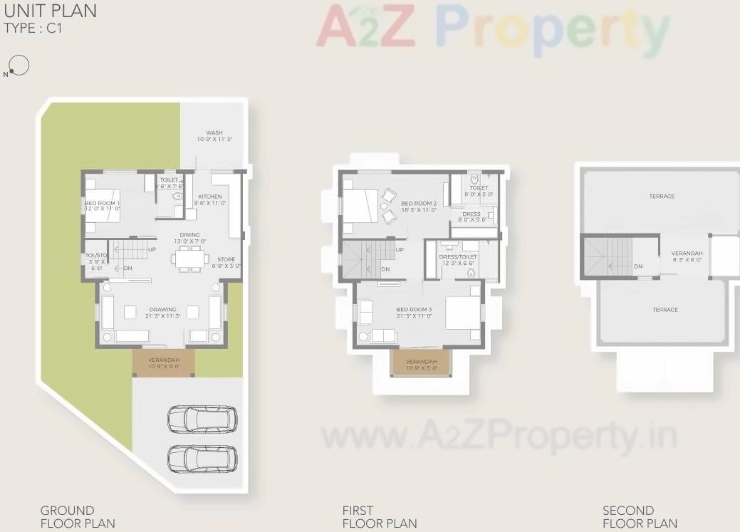 Layout of real estate project Glare located at Santej, Gandhinagar, Gujarat
