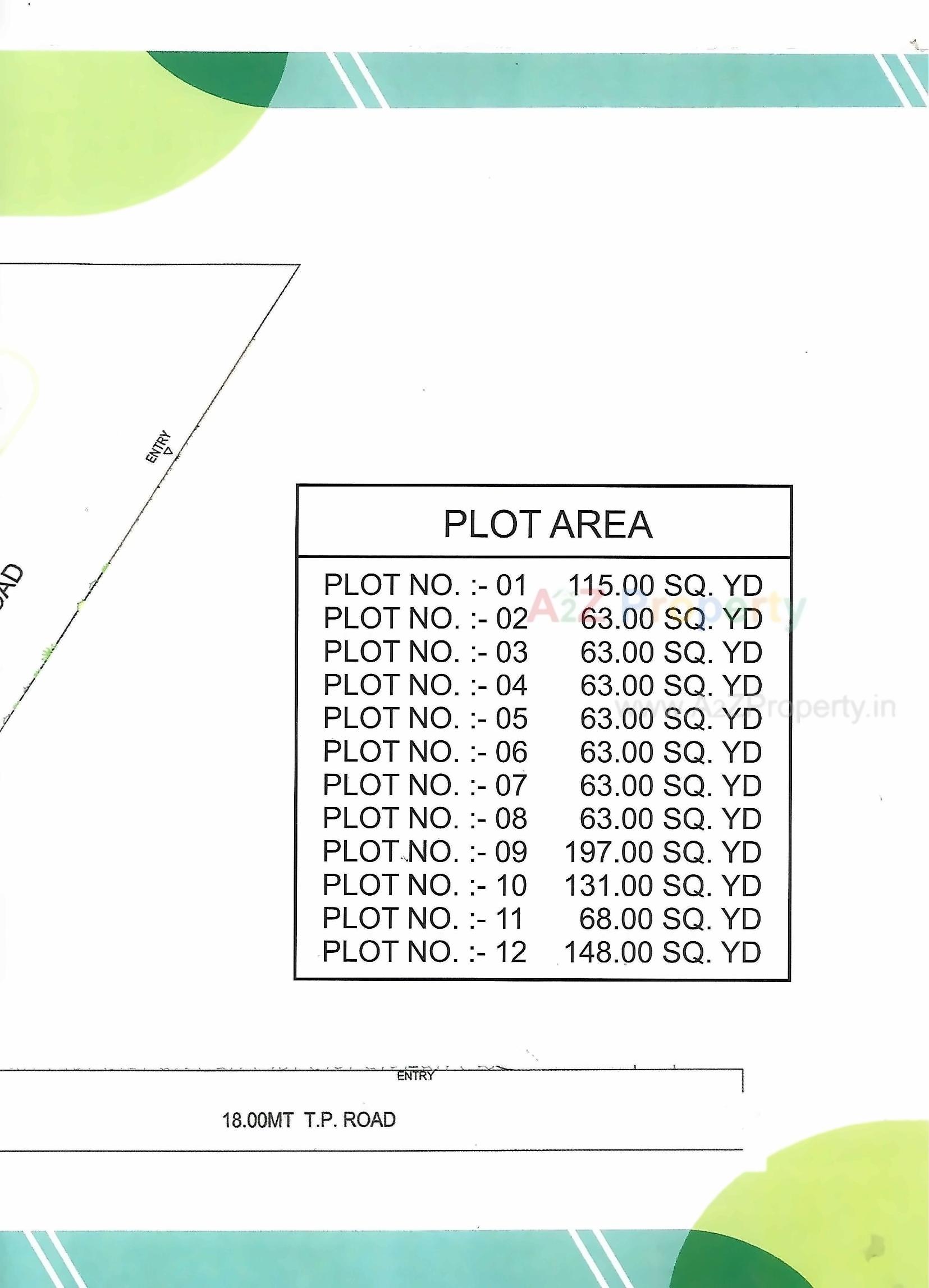  of real estate project Gokul Residency located at Kolavada, Gandhinagar, Gujarat