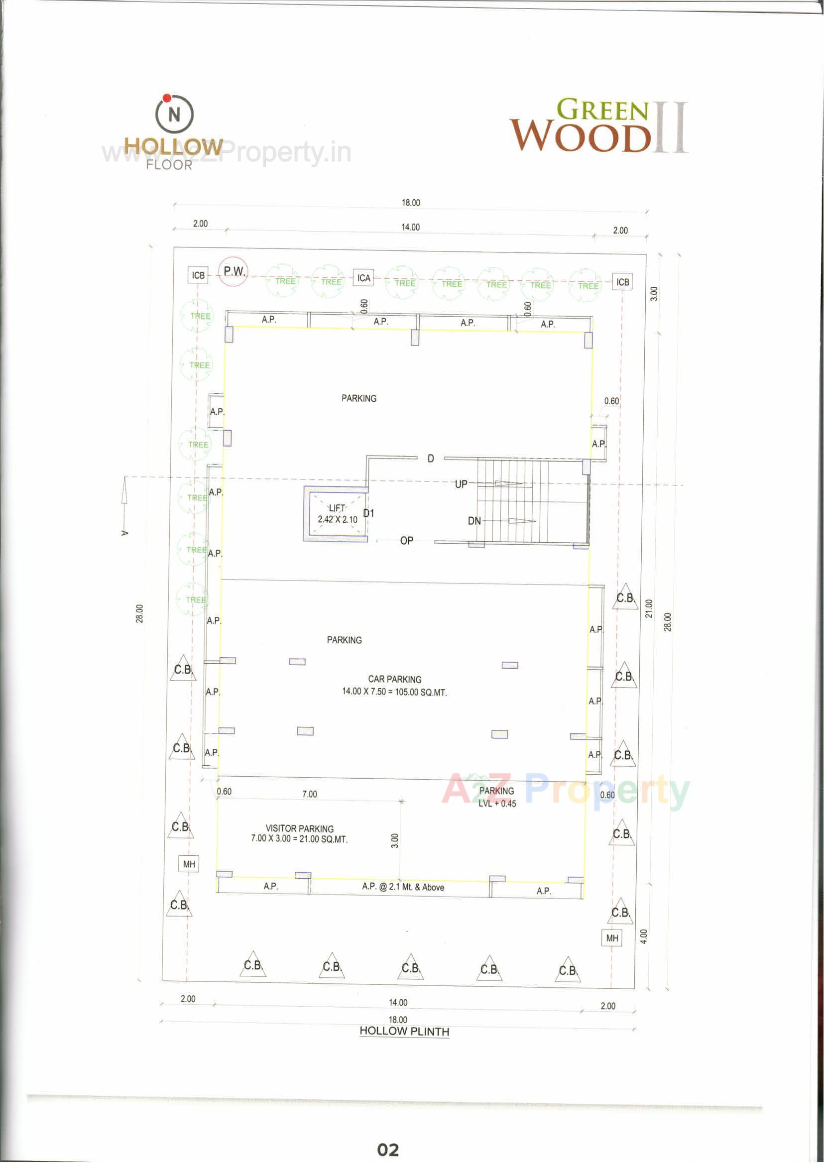  of real estate project Greenwood Ii located at Gandhinagar, Gandhinagar, Gujarat