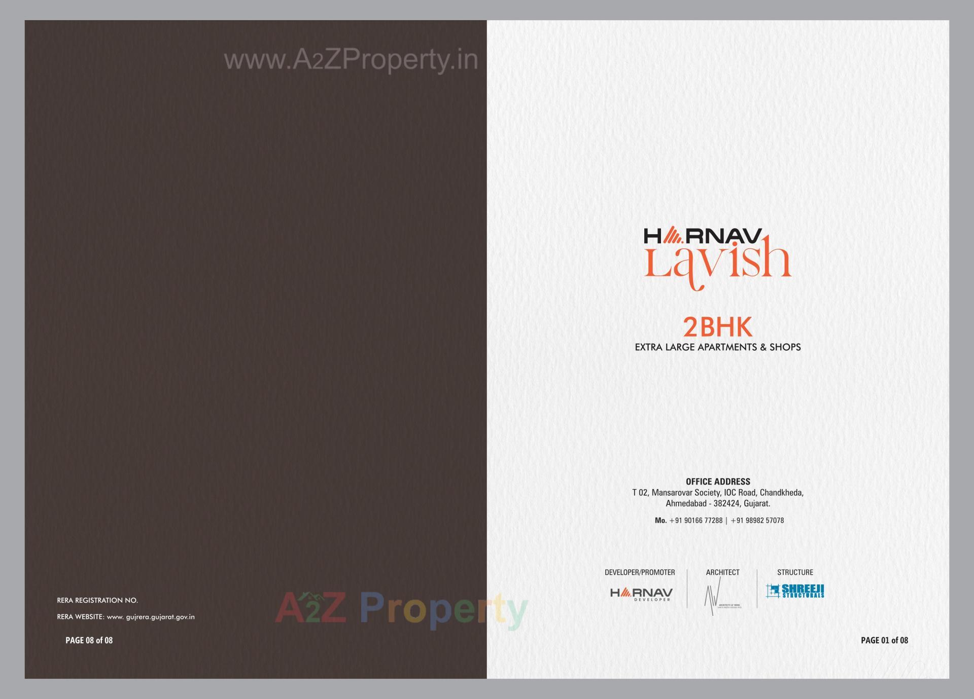  of real estate project Harnav Lavish located at Zundal, Gandhinagar, Gujarat