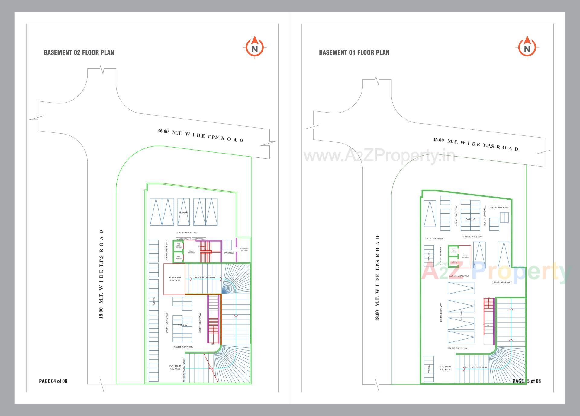 Layout of real estate project Harnav Lavish located at Zundal, Gandhinagar, Gujarat