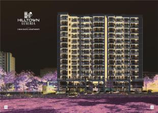 Elevation of real estate project Hilltown Luxuria located at Gandhinagar, Gandhinagar, Gujarat