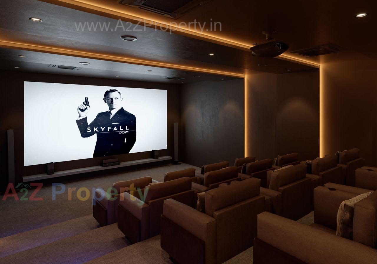 Theater of real estate project Hrudhya located at Gandhinagar, Gandhinagar, Gujarat