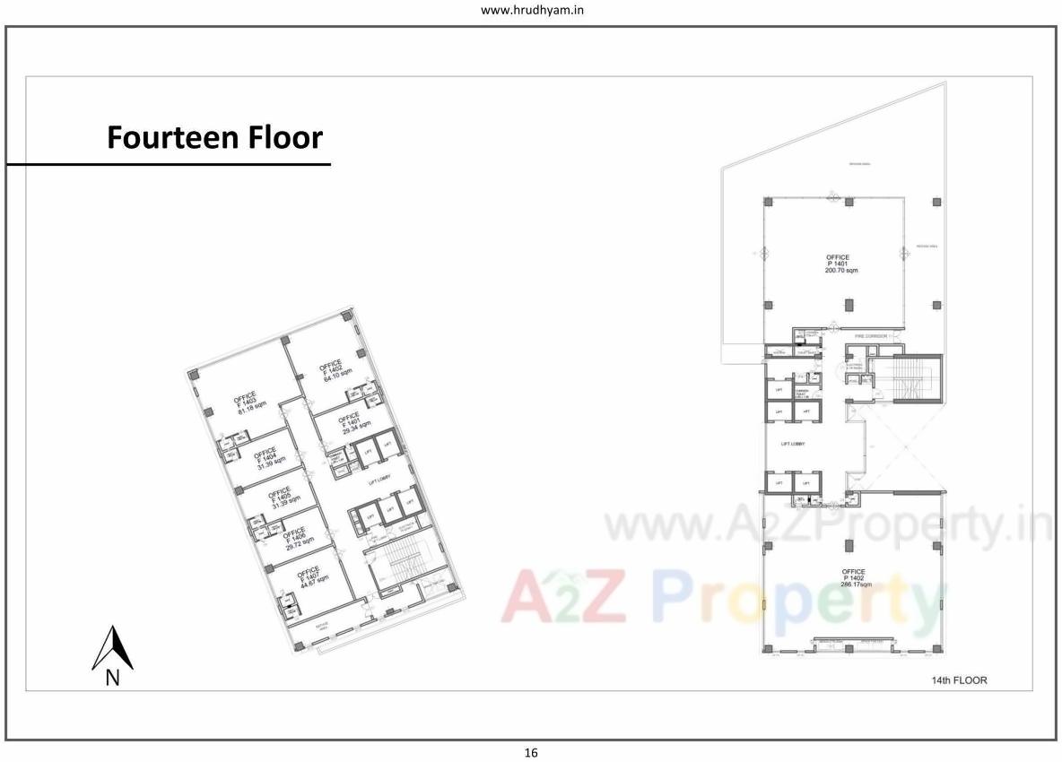 Layout of real estate project Hrudhyam located at Kudasan, Gandhinagar, Gujarat