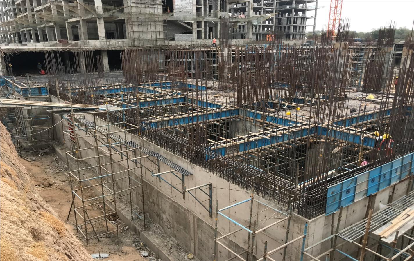 152614_const of real estate project Inspire Business Park located at Khoraj, Gandhinagar, Gujarat