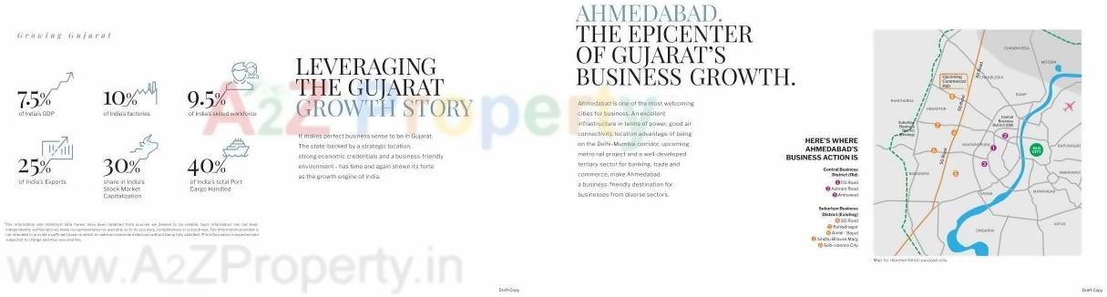  of real estate project Inspire Business Park located at Khoraj, Gandhinagar, Gujarat