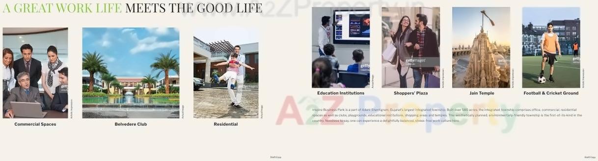  of real estate project Inspire Business Park located at Khoraj, Gandhinagar, Gujarat