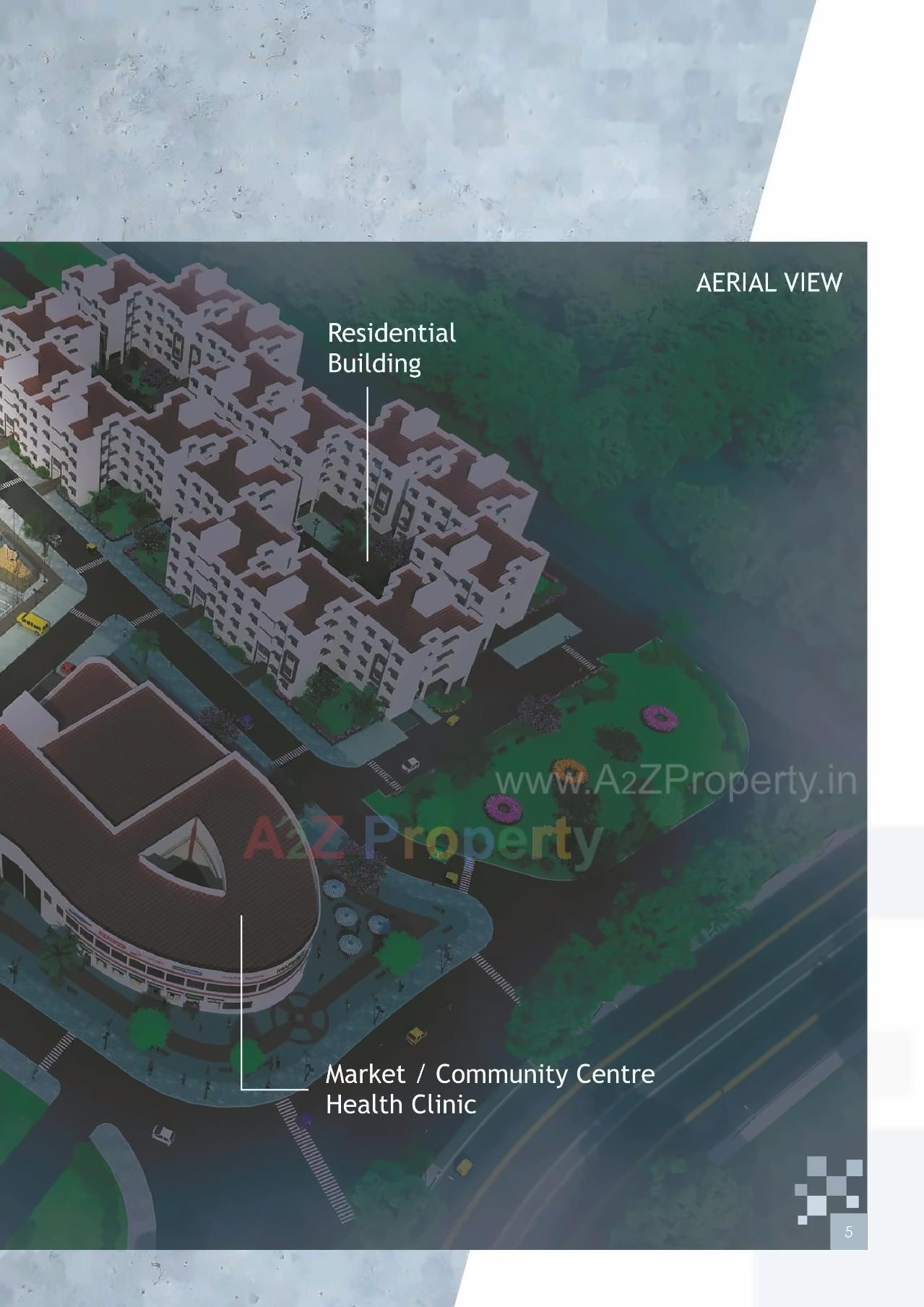 3D Elevation of real estate project Jan Mangla located at Firozpur, Gandhinagar, Gujarat