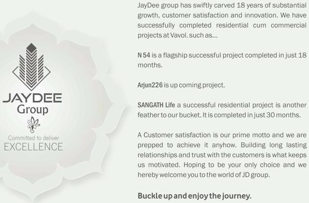  of real estate project Jannat located at Vavol, Gandhinagar, Gujarat