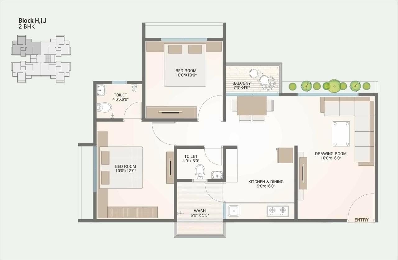 Layout of real estate project Jannat located at Vavol, Gandhinagar, Gujarat