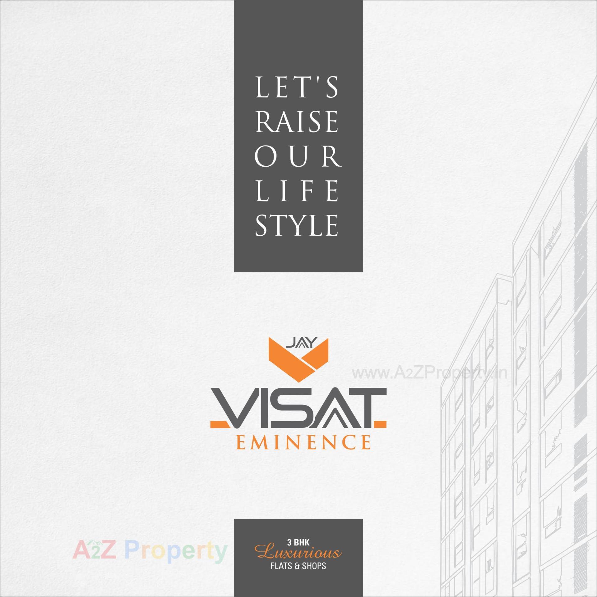  of real estate project Jay Visat Eminence located at Zundal, Gandhinagar, Gujarat
