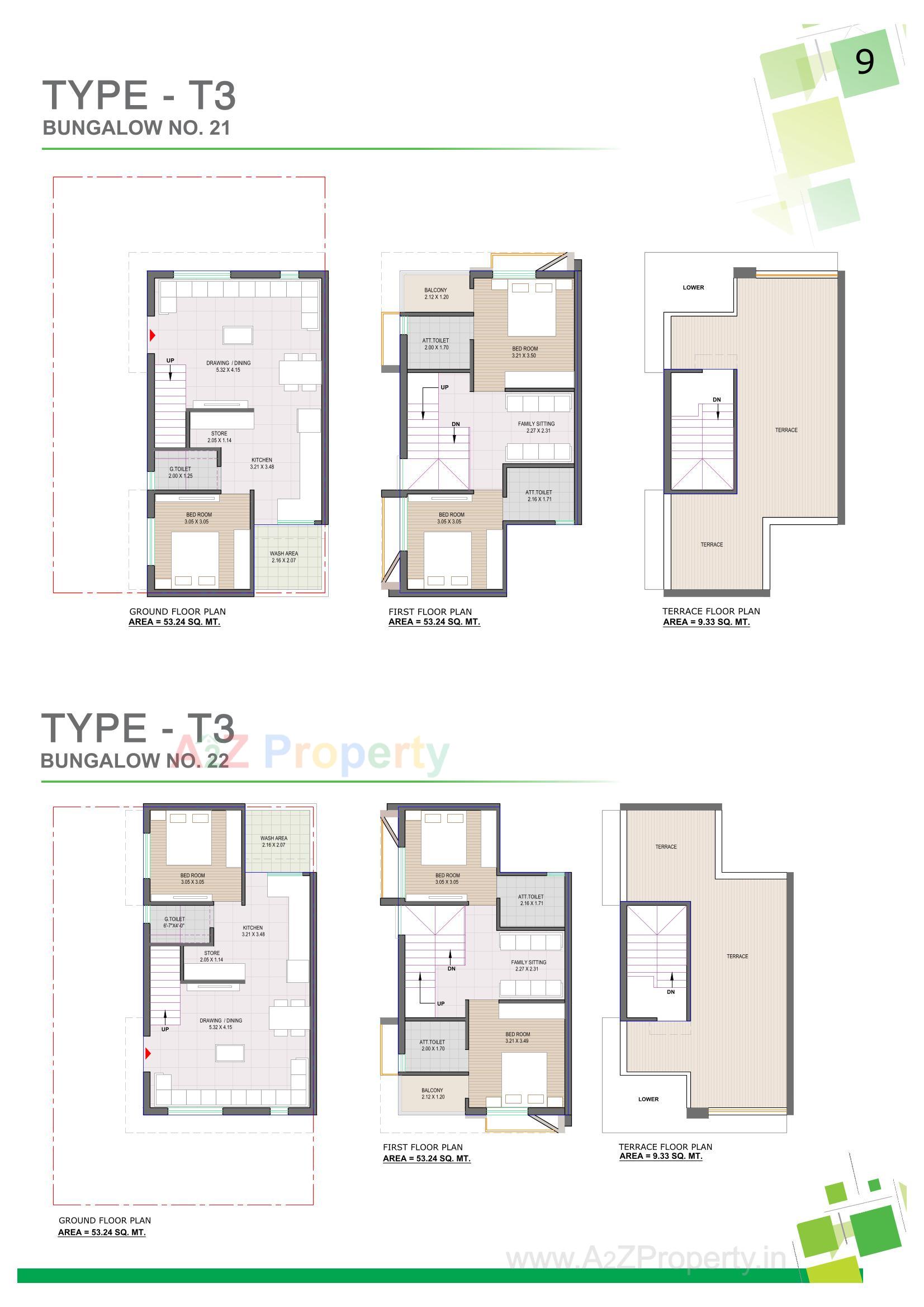 Layout of real estate project Jeet City 3bhk located at Gandhinagar, Gandhinagar, Gujarat