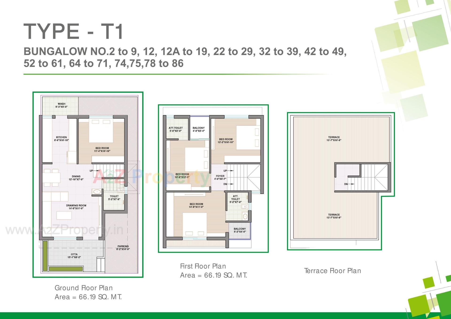 Layout of real estate project Jeet City located at Chiloda, Gandhinagar, Gujarat