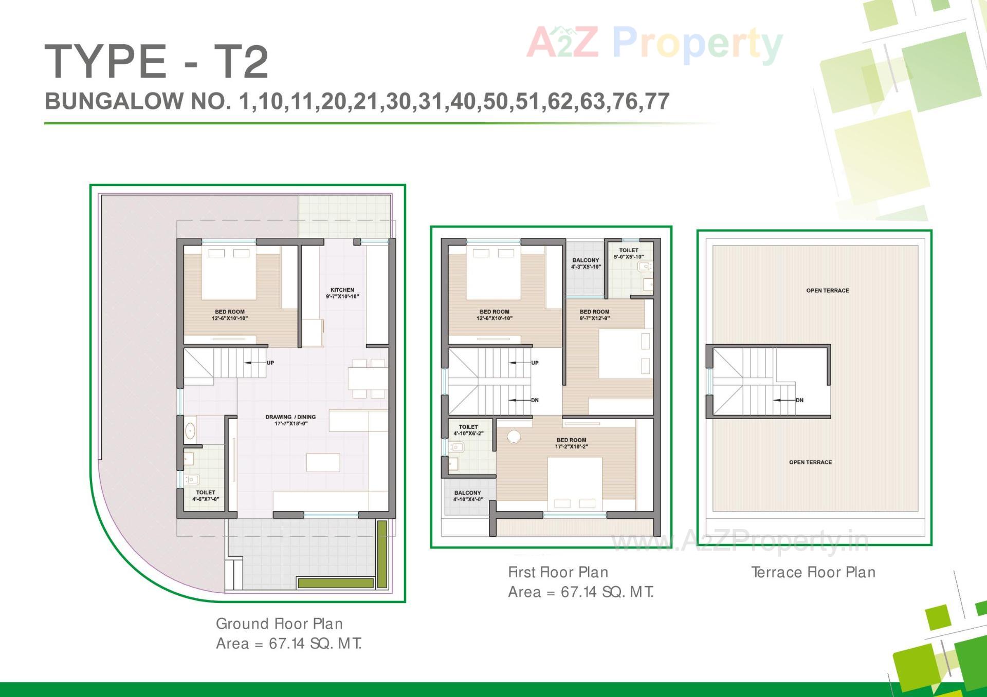 Layout of real estate project Jeet City located at Chiloda, Gandhinagar, Gujarat