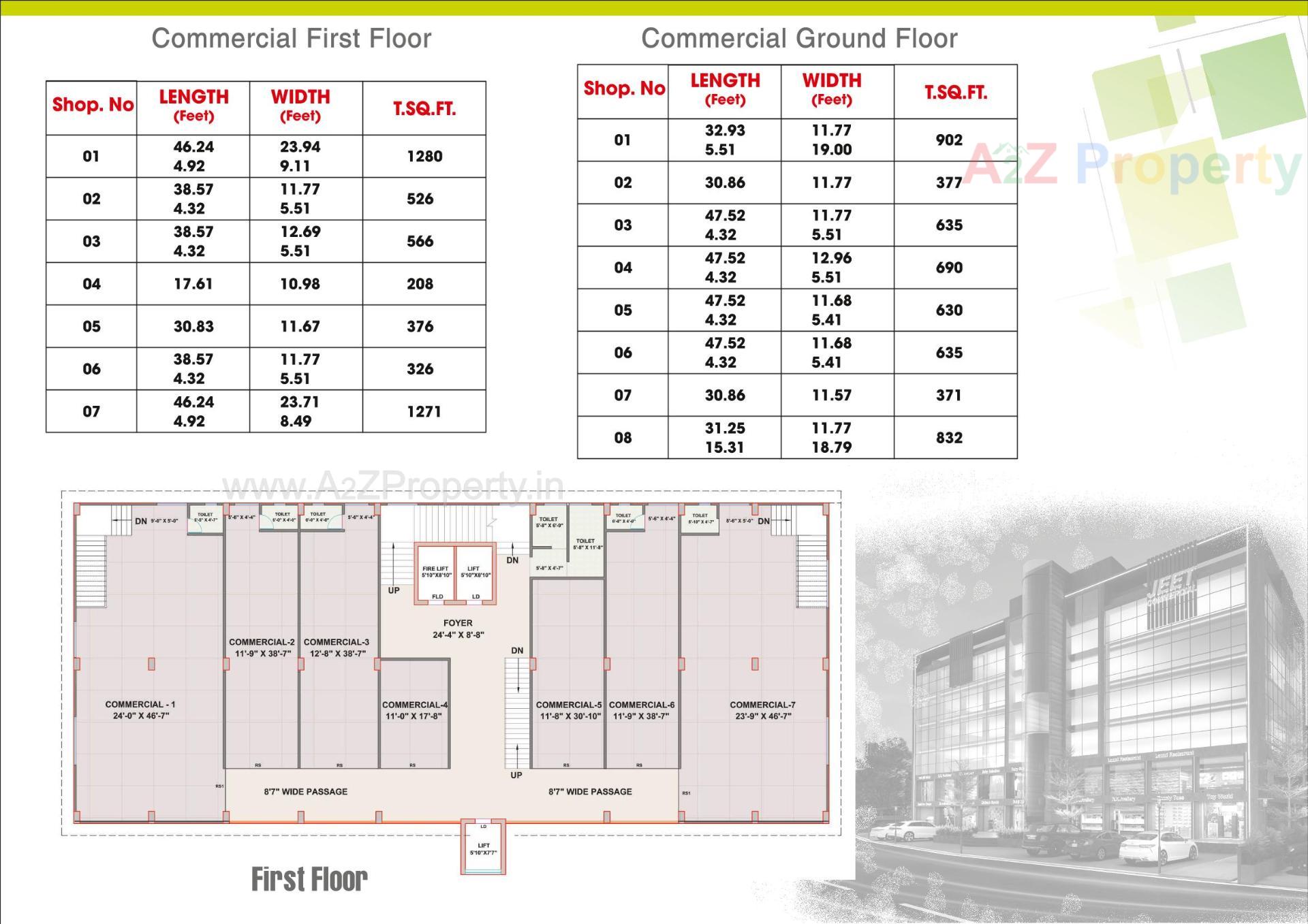  of real estate project Jeet City located at Chiloda, Gandhinagar, Gujarat