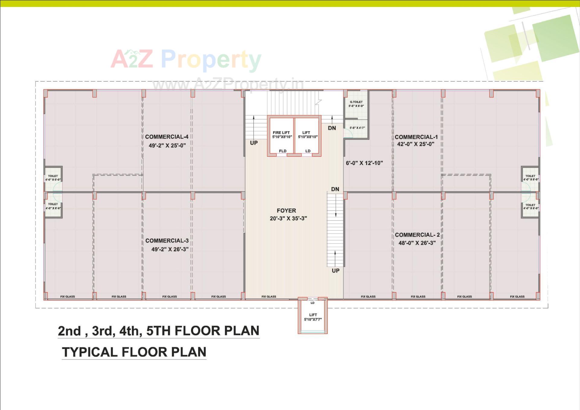 Layout of real estate project Jeet City located at Chiloda, Gandhinagar, Gujarat