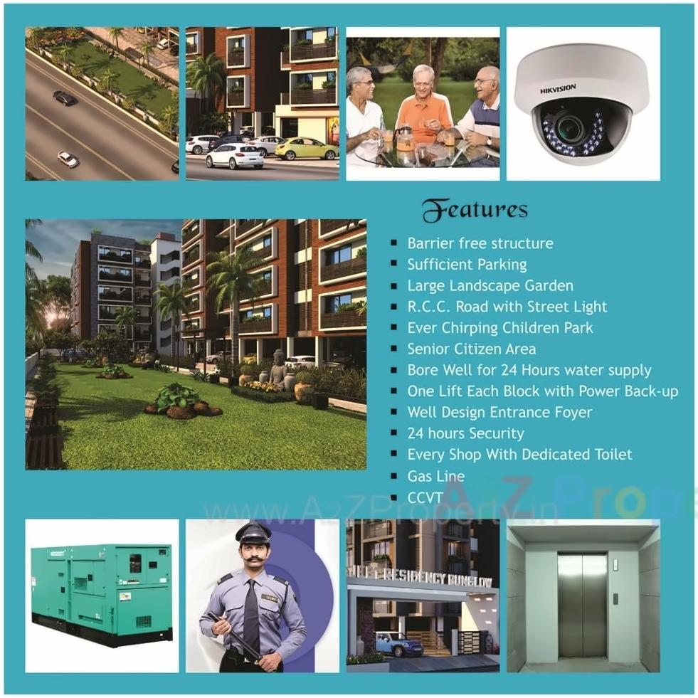  of real estate project Jeet Residency located at Palaj, Gandhinagar, Gujarat