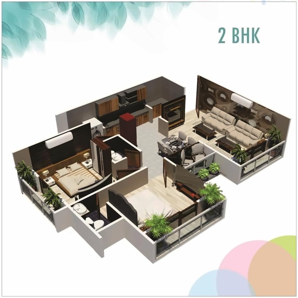 Layout of real estate project Jeet Residency located at Palaj, Gandhinagar, Gujarat