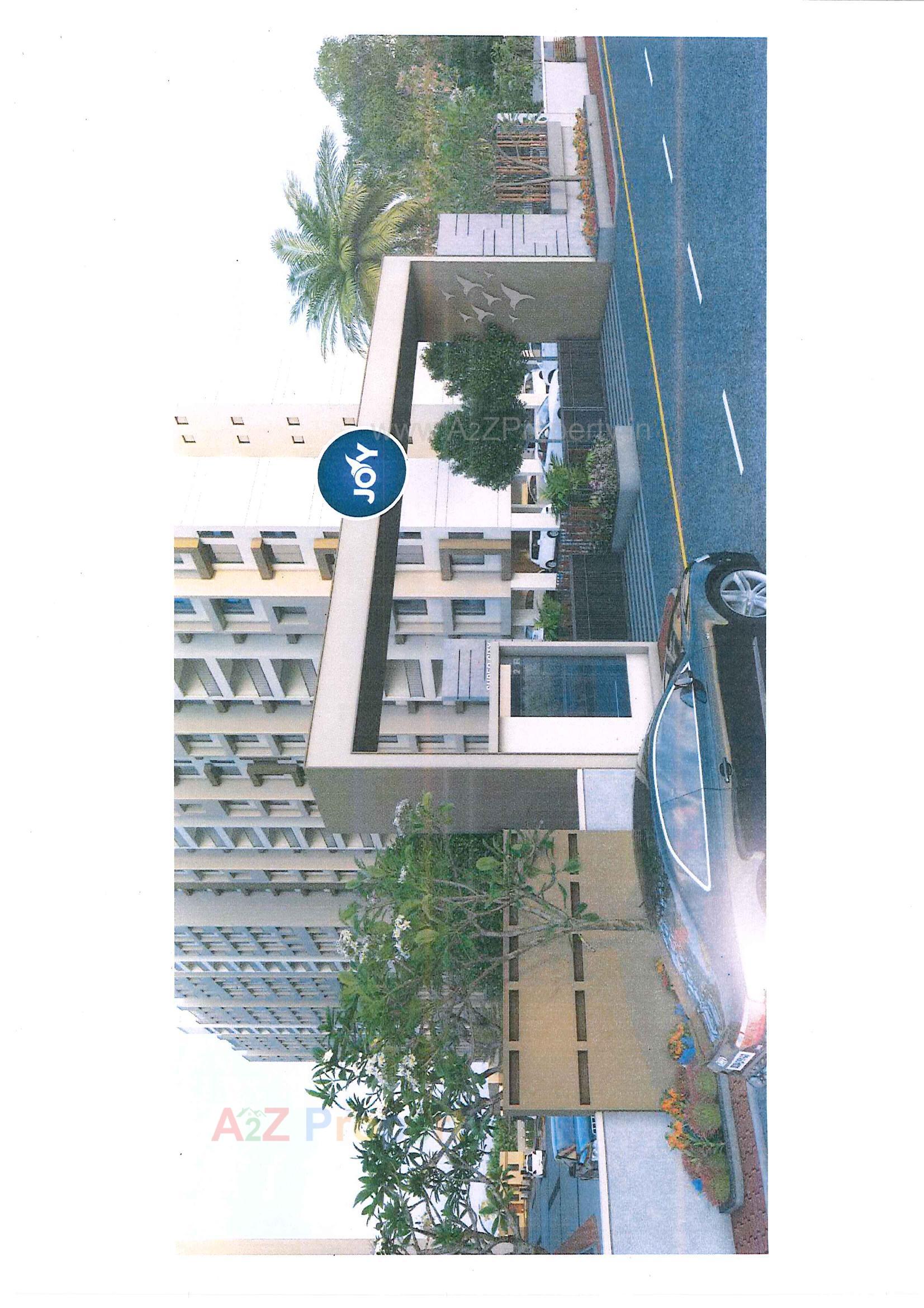 3D Elevation of real estate project Joy located at Gandhinagar, Gandhinagar, Gujarat