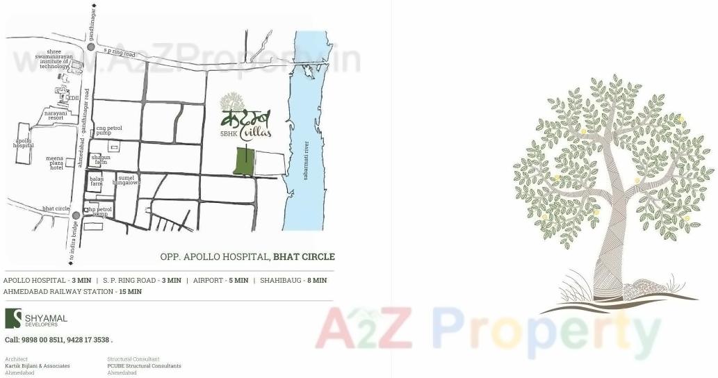  of real estate project Kadamb Villas located at Bhat, Gandhinagar, Gujarat