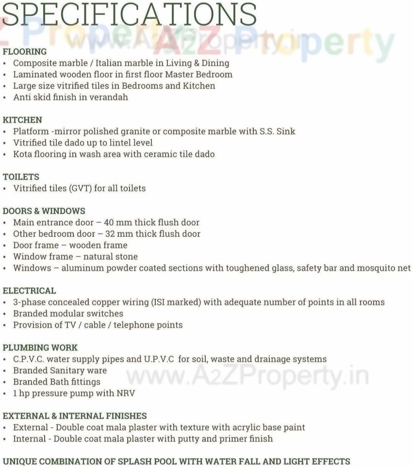 Project Specifications