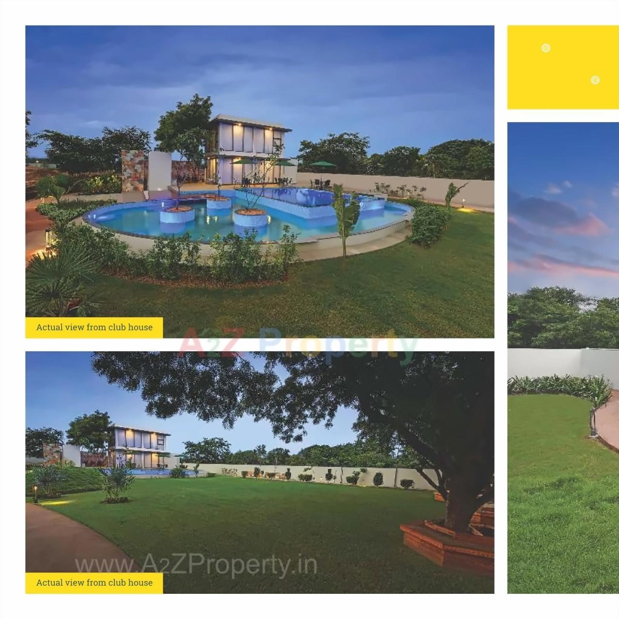 3D Elevation of real estate project Kadamb Villas located at Bhat, Gandhinagar, Gujarat