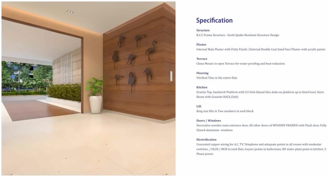  of real estate project Kailash Rejoice located at Nana-chiloda, Gandhinagar, Gujarat