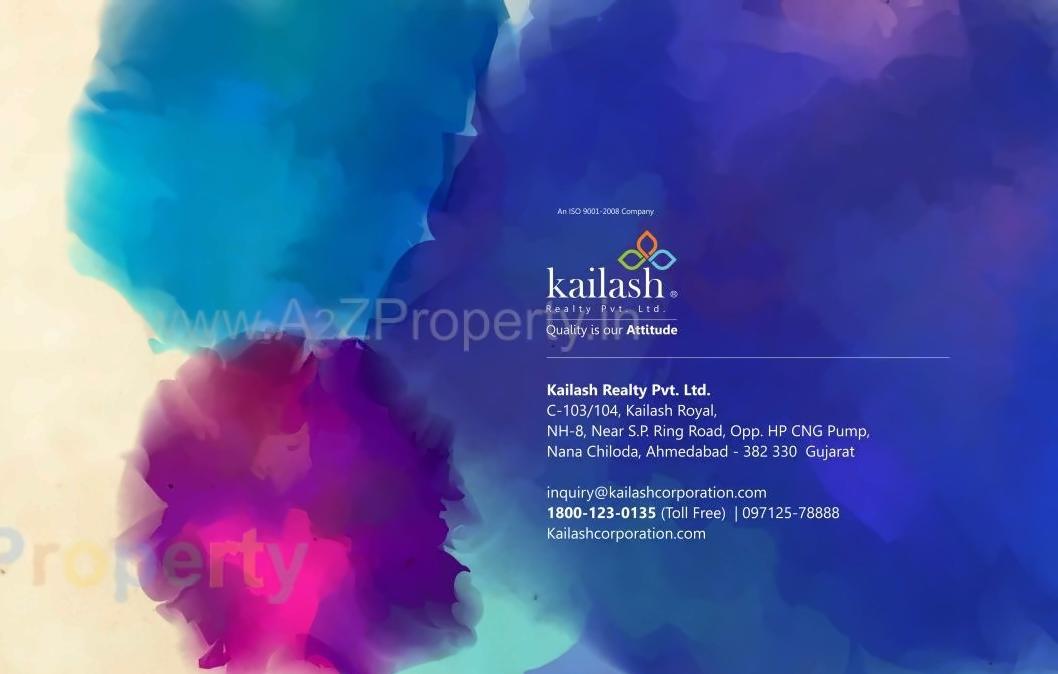  of real estate project Kailash Shivalay located at Nana-chiloda, Gandhinagar, Gujarat