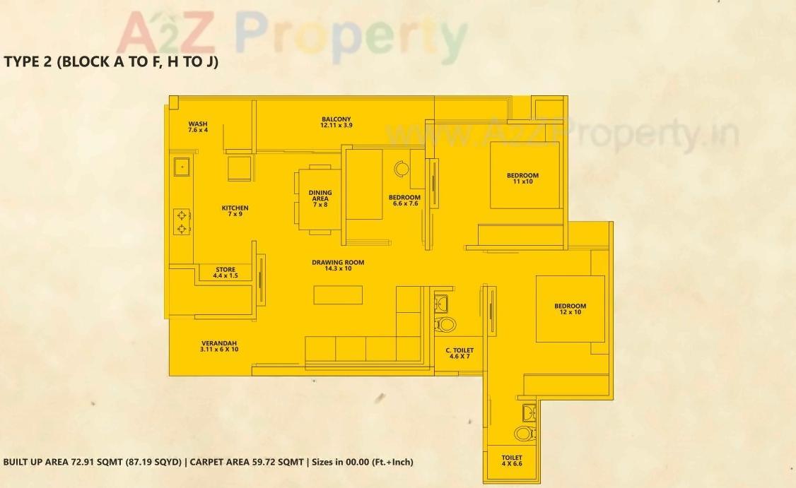 Layout of real estate project Kailash Shivalay located at Nana-chiloda, Gandhinagar, Gujarat