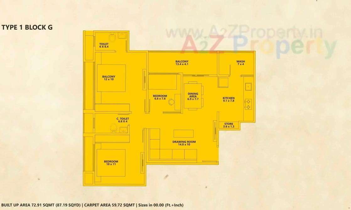 Layout of real estate project Kailash Shivalay located at Nana-chiloda, Gandhinagar, Gujarat