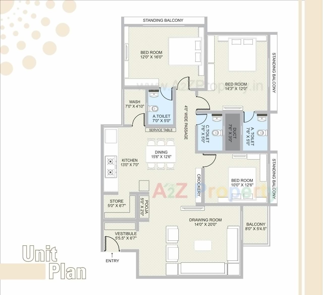 Layout of real estate project Kailasham located at Raisan, Gandhinagar, Gujarat