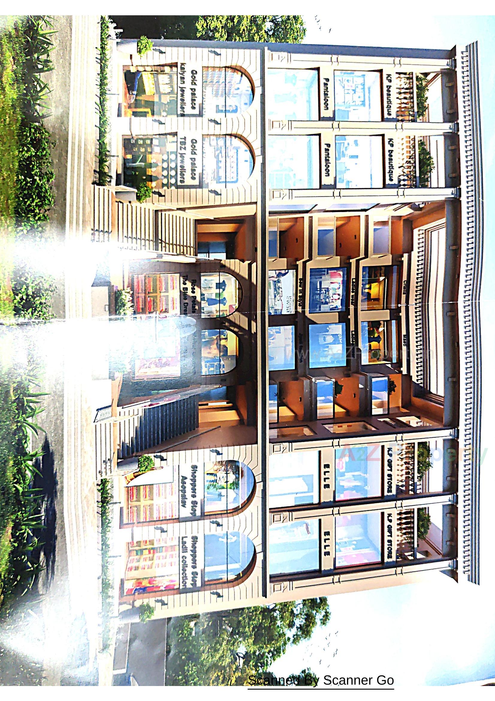 Layout of real estate project Kamlapunj Lakeview located at Vavol, Gandhinagar, Gujarat