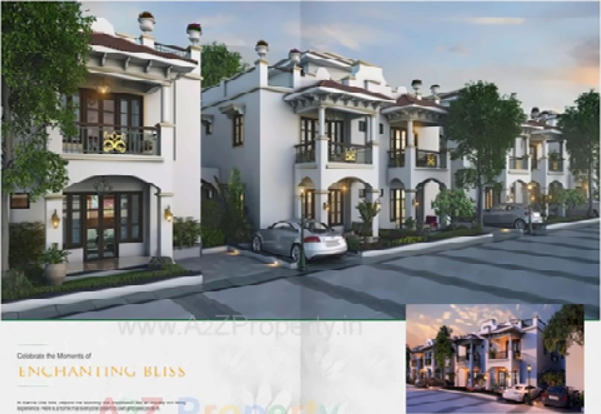 3D Elevation of real estate project Karma Villa located at Borisana, Gandhinagar, Gujarat