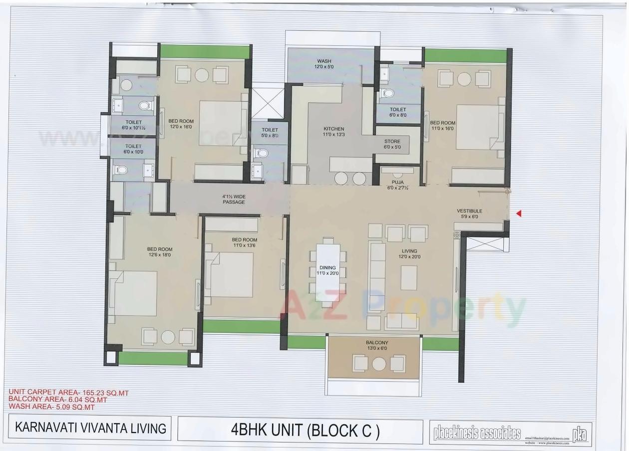 Layout of real estate project Karnavati Vivanta Living located at Bhat, Gandhinagar, Gujarat