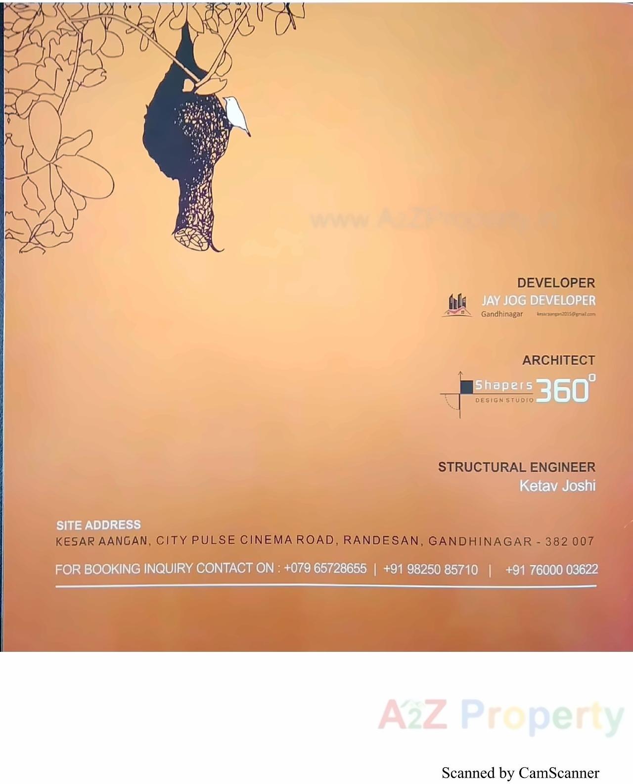  of real estate project Kesar Aangan located at Indroda, Gandhinagar, Gujarat