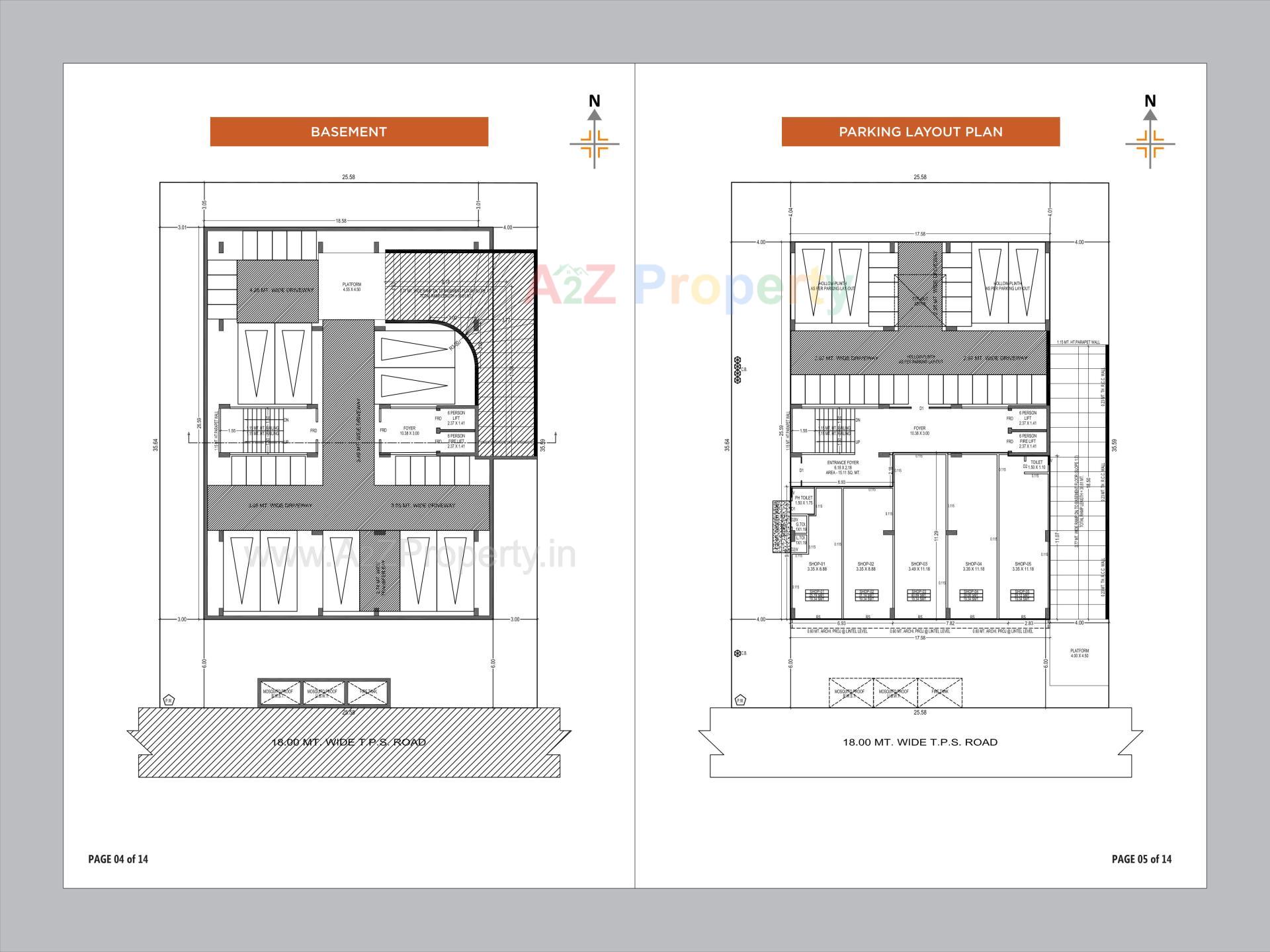 Layout of real estate project Kesari located at Zundal, Gandhinagar, Gujarat