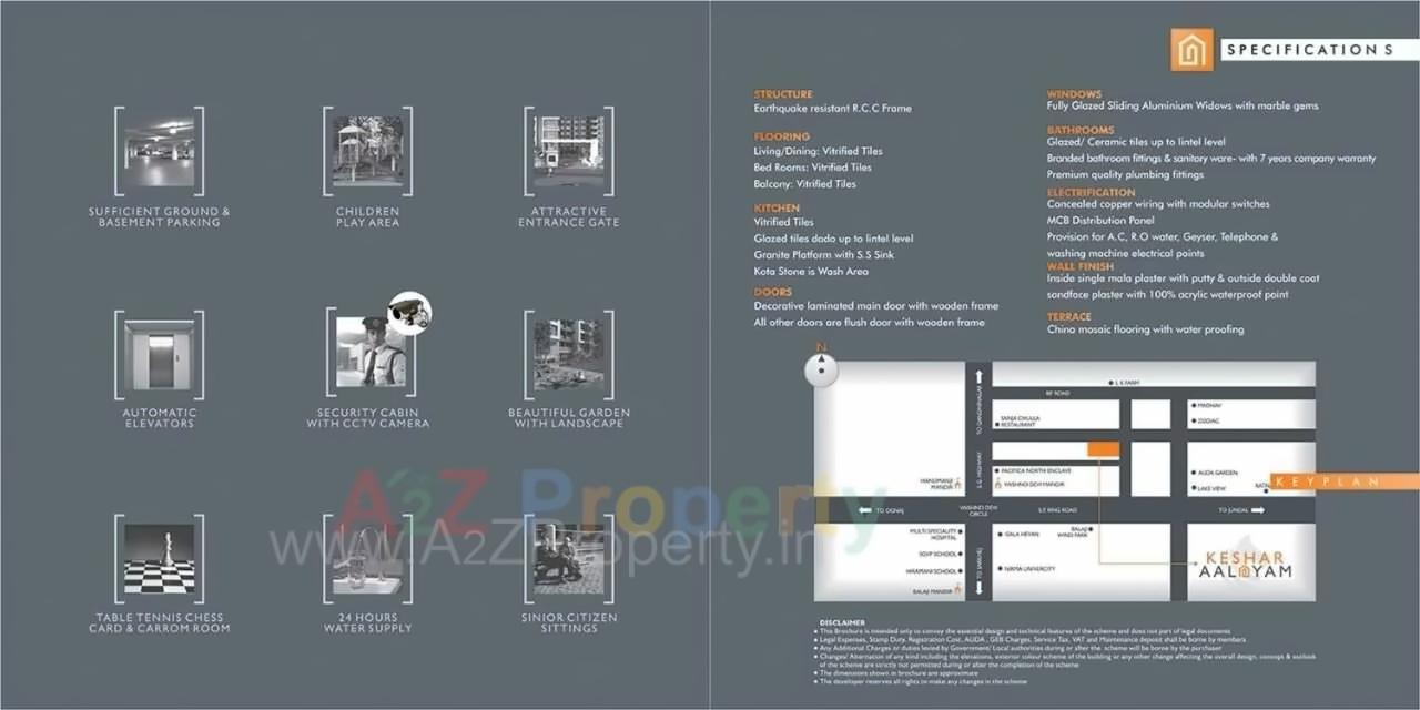  of real estate project Keshar Aalayam located at Khoraj, Gandhinagar, Gujarat