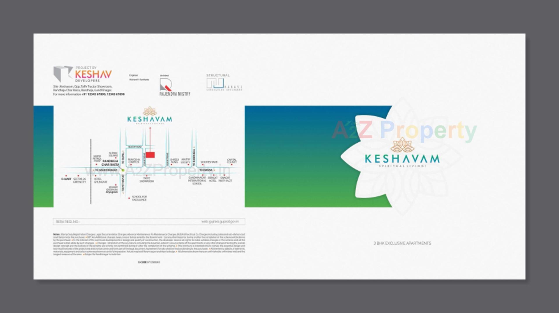  of real estate project Keshavam located at Pethapur, Gandhinagar, Gujarat