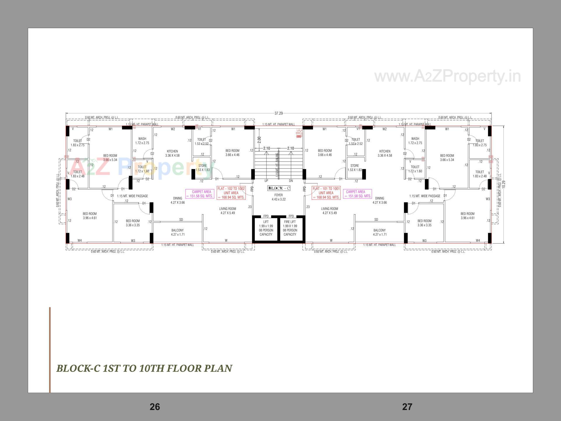 Layout of real estate project Keshvam Clifton located at Khoraj, Gandhinagar, Gujarat